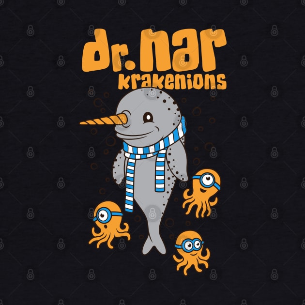 Despicable Dr. Nar Krakenions Narwhal Not Dabbing Parody Tee by DesIndie